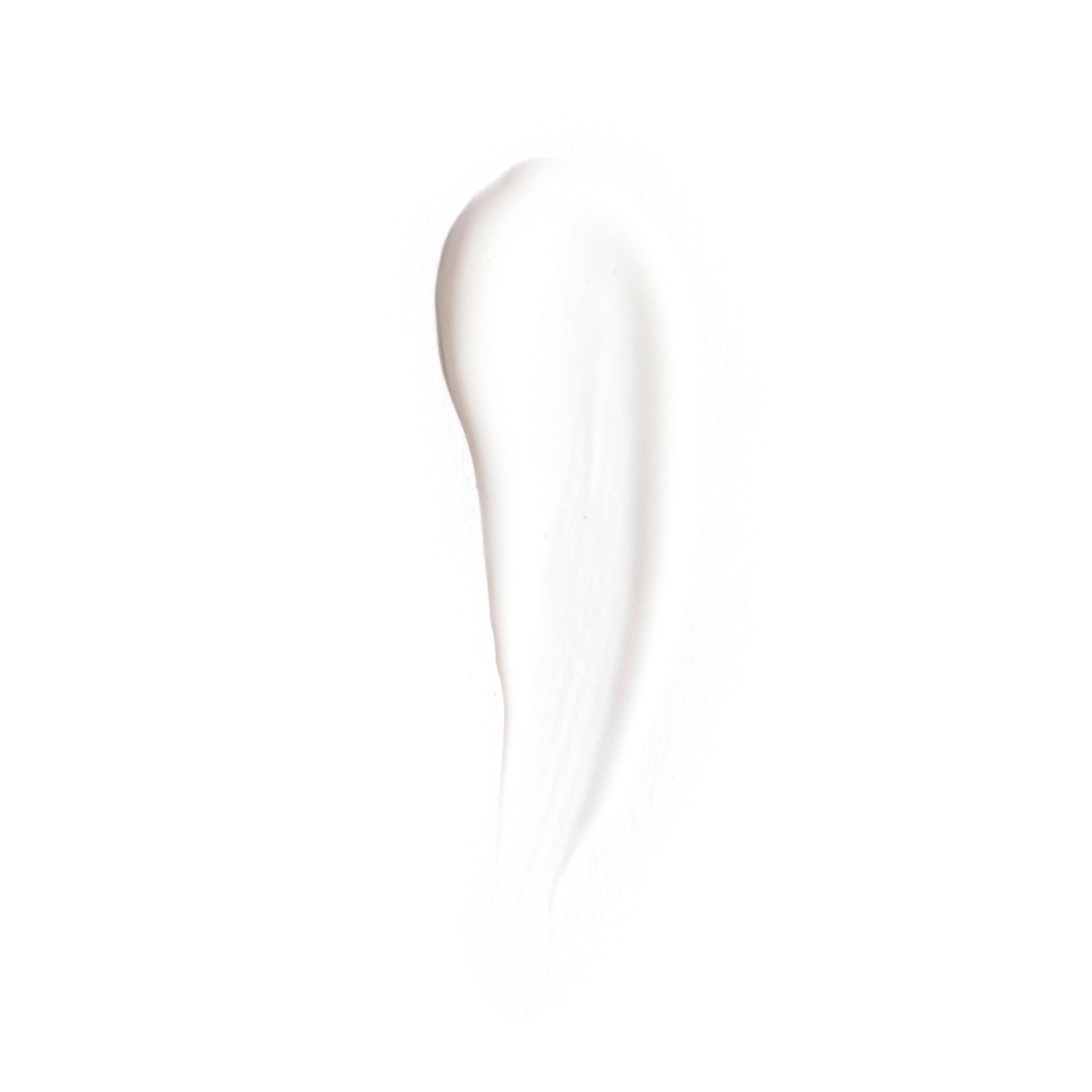 White serum on a white background