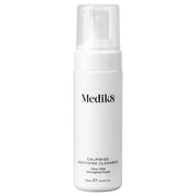 A pump bottle of Medik8 Calmwise Soothing Cleanser 150ml designed for sensitive skin.