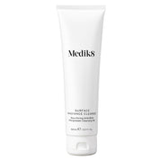 A tube of Medik8 Surface Radiance Cleanse, a facial cleansing product.