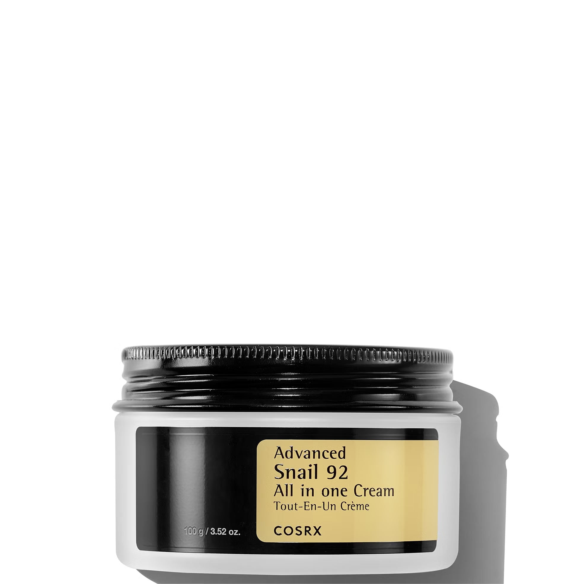Cosrx Advanced Snail 92 All in one Cream jar on a white background