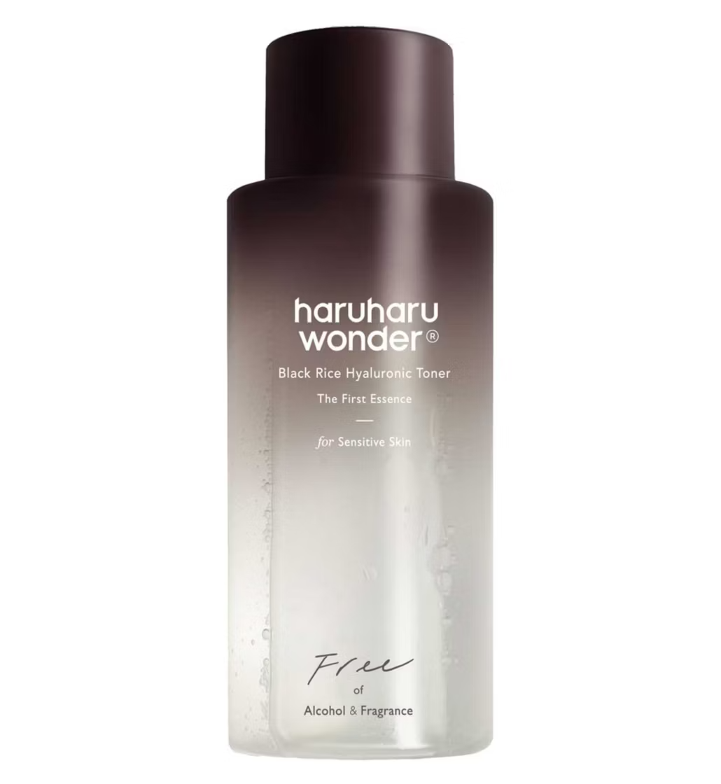 Haruharu Wonder skincare bottle on a white background