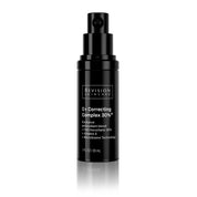 Black skincare bottle labeled 'C+ Correcting Complex 30%' by Revision Skincare on a white background